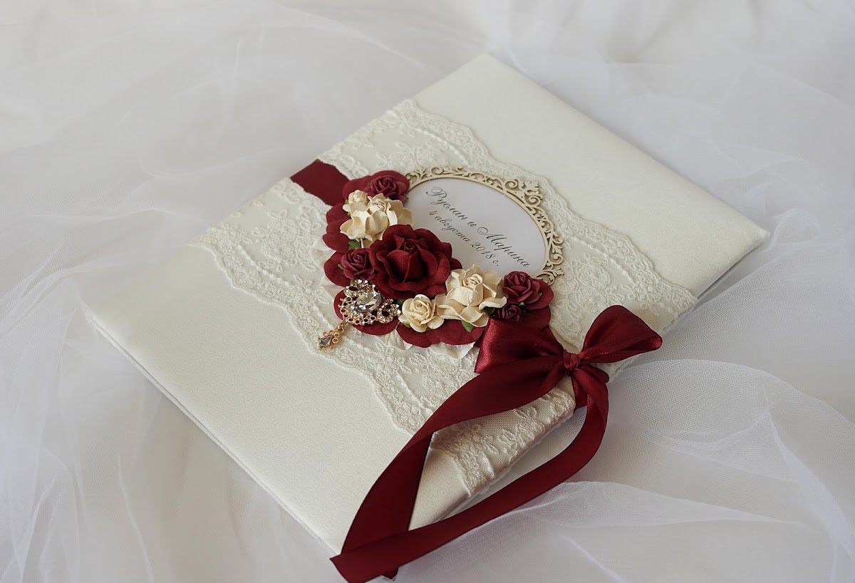 Коллекция "Gold and Burgundy"