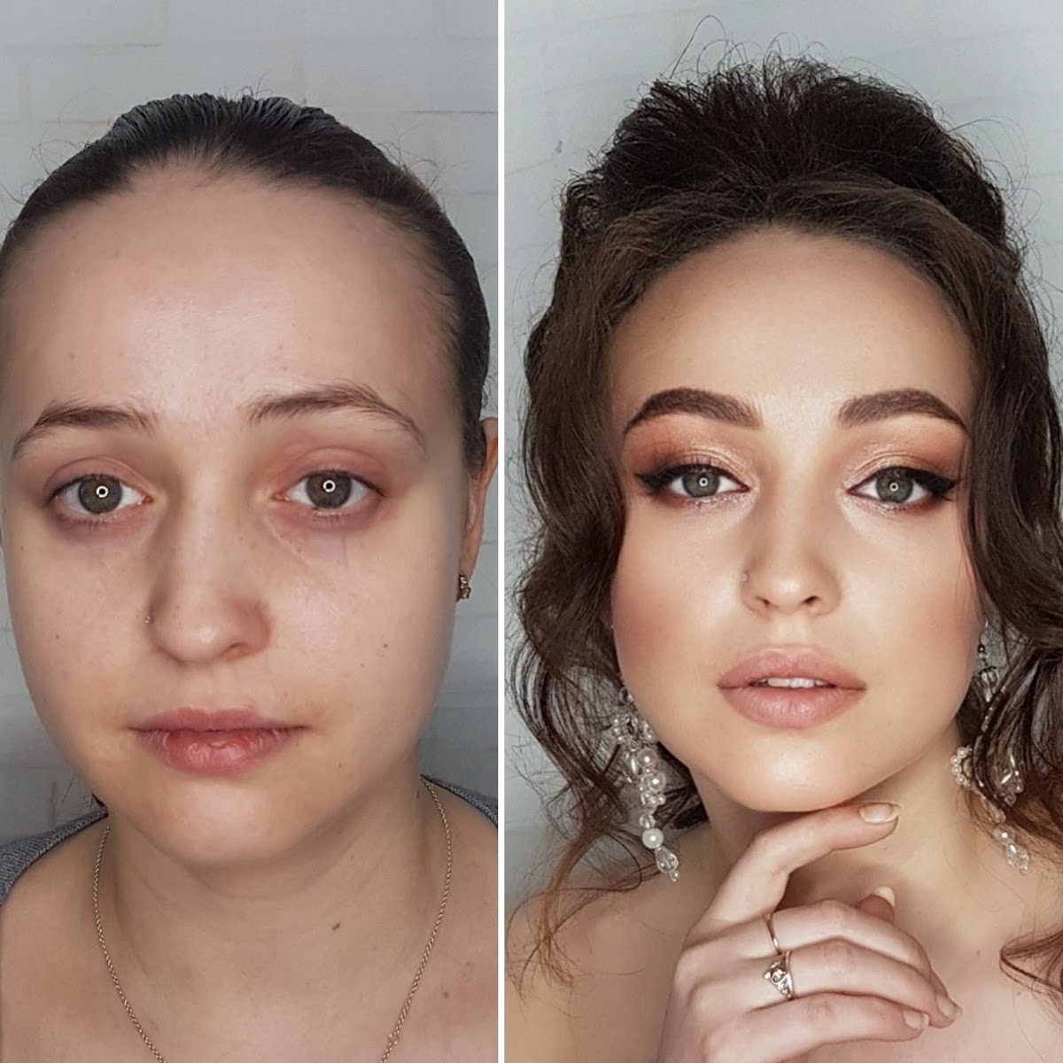 До и после