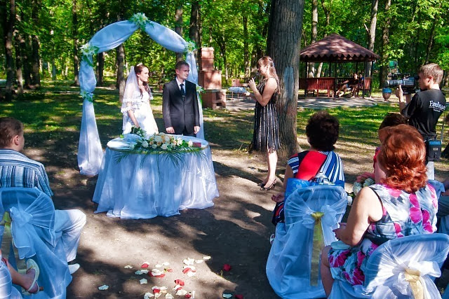 Свадьба в городке