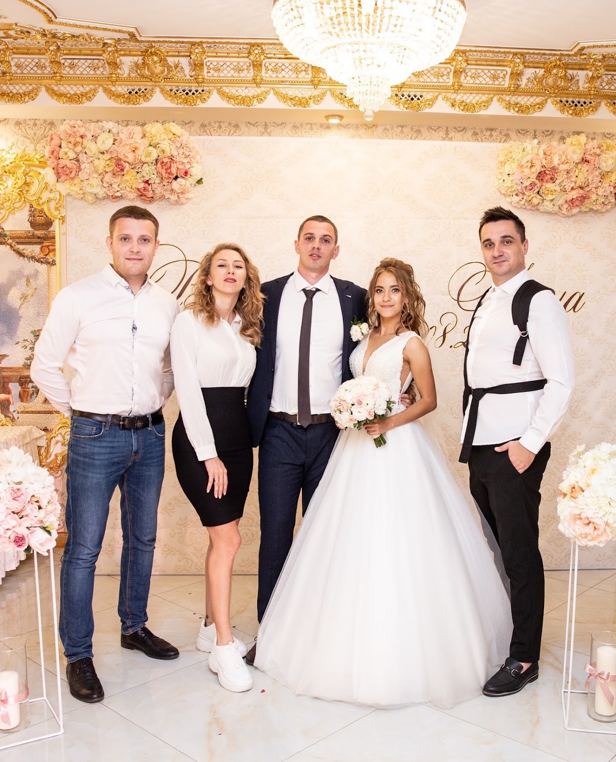 Фото с молодыми )