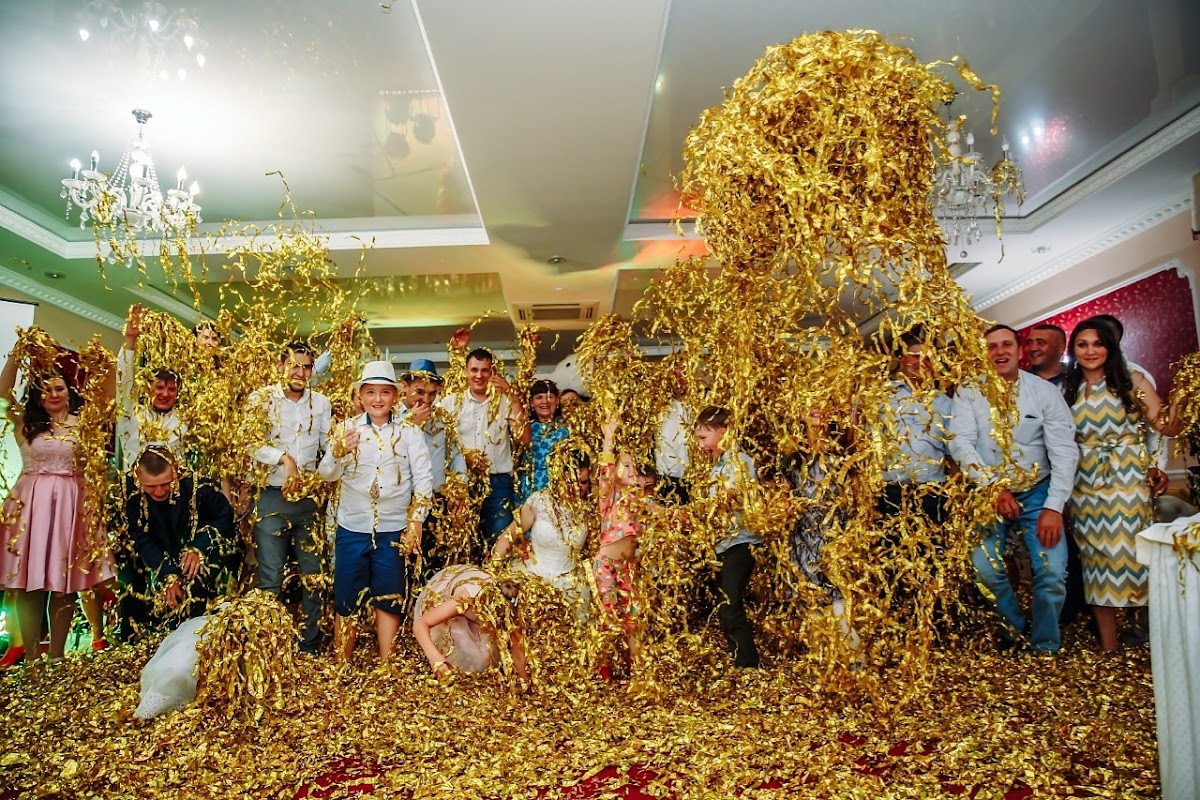 Фольга -шоу. "Silver party " и "Golden show"