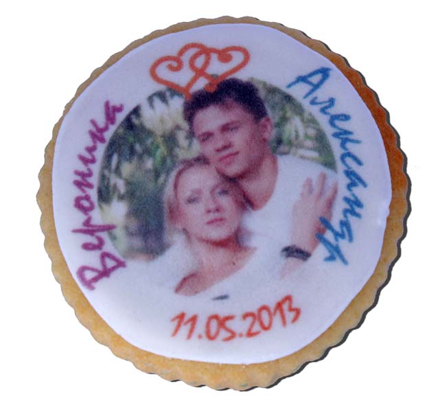 Печенье с пожеланиями и фотографиями