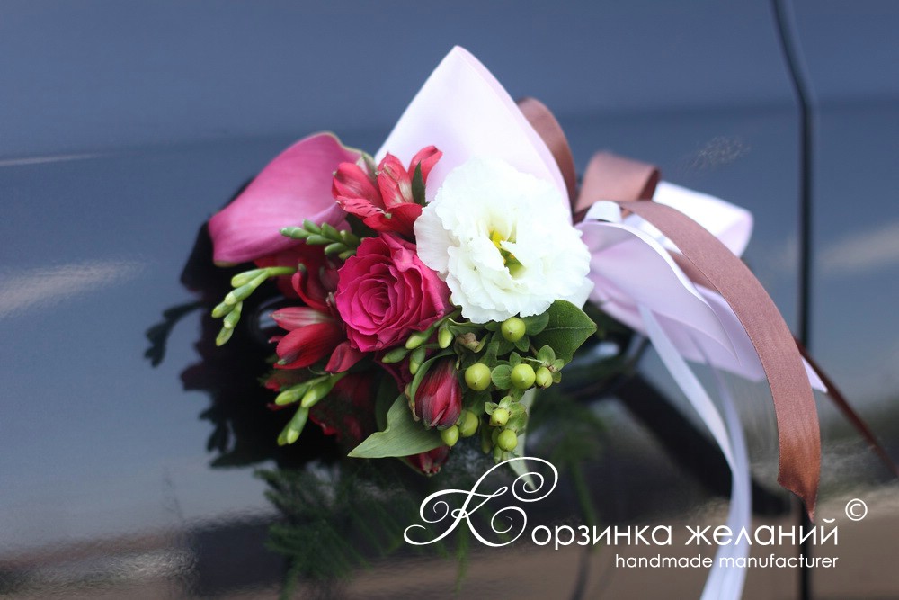 Оформление свадебных кортежей