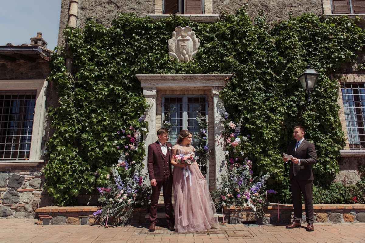 Italy. Wedding day
