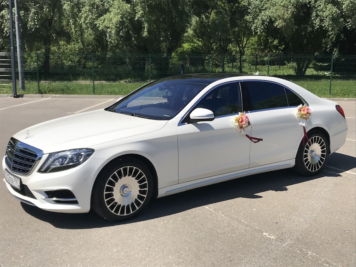 Mercedes Benz S500 Long W222 AMG гос.N312