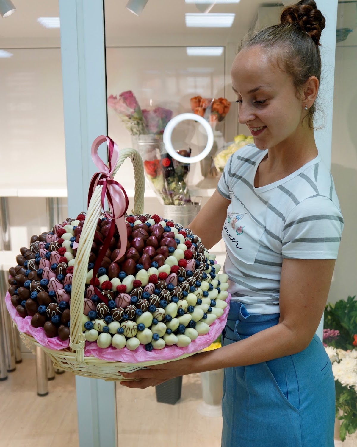 Фабрика букетов Вкусно
