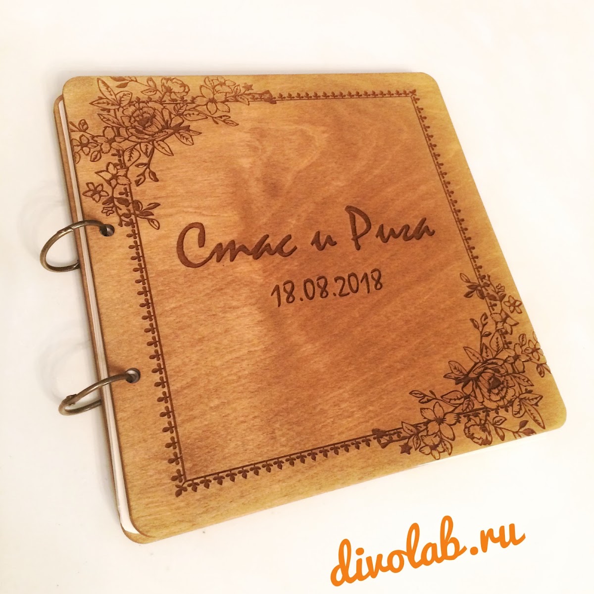 Книги пожеланий из дерева