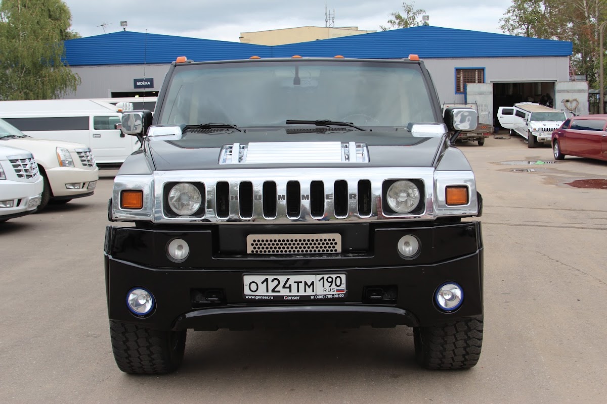 Hummer H2 гос № 124