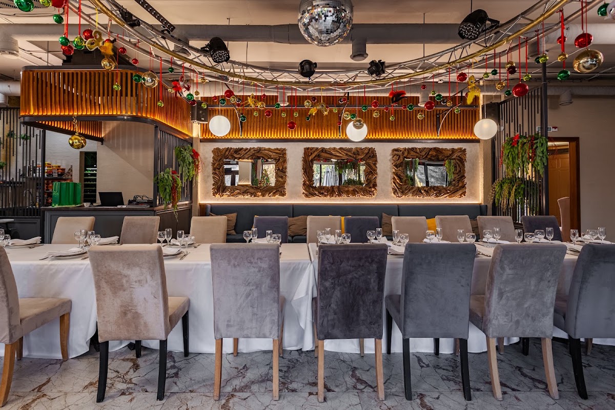 Зал Lounge — Корпоратив на Новый Год