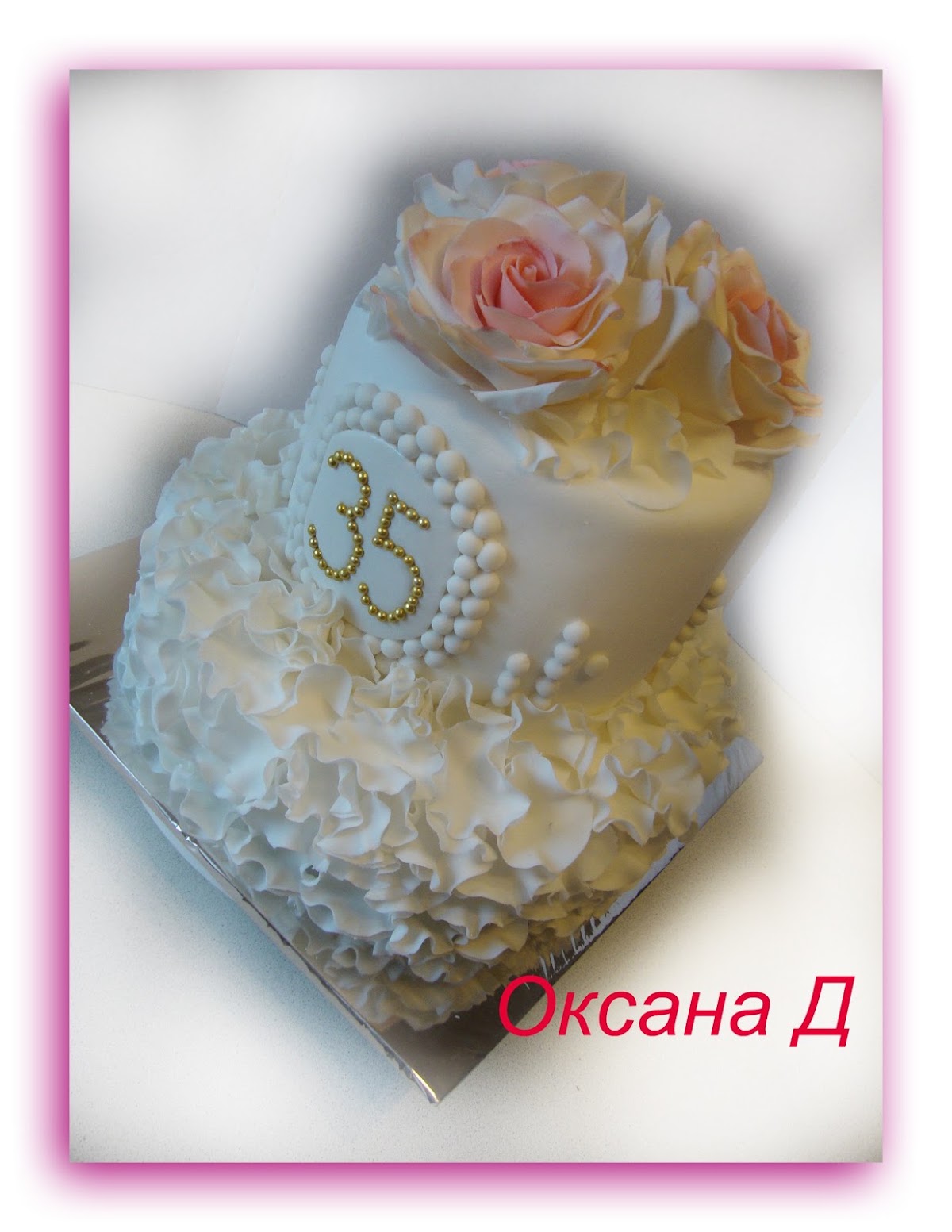 Эксклюзивные тортики от Оксаны
