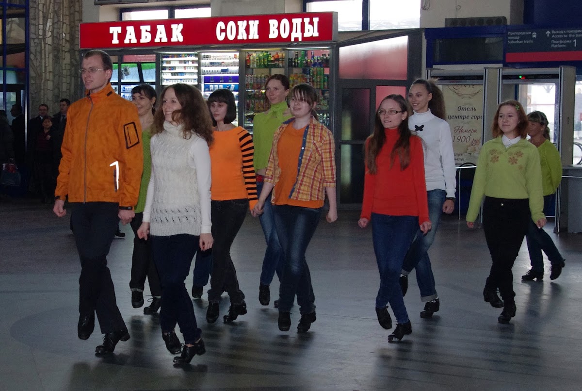 FLASHMOB по Ирландским танцам