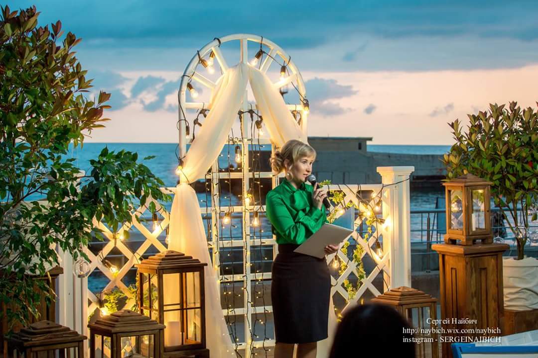 Вечерняя свадебная церемония Аркадия и Полины . Swissotel Resort Sochi Kamelia. Фото Сергей Найбич