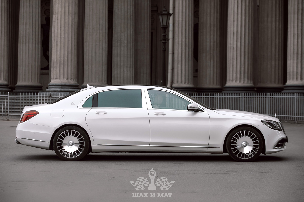 Mercedes Maybach S560 white