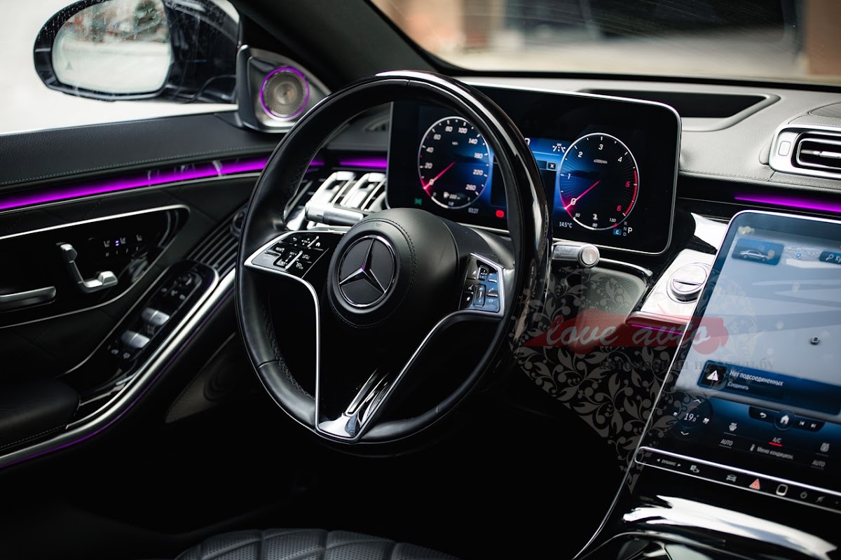 Mercedes-Benz S223 (Черный Мерседес S223)