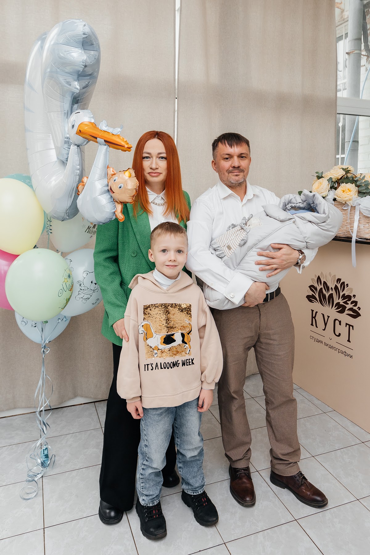 Портфолио: Выписка из роддома