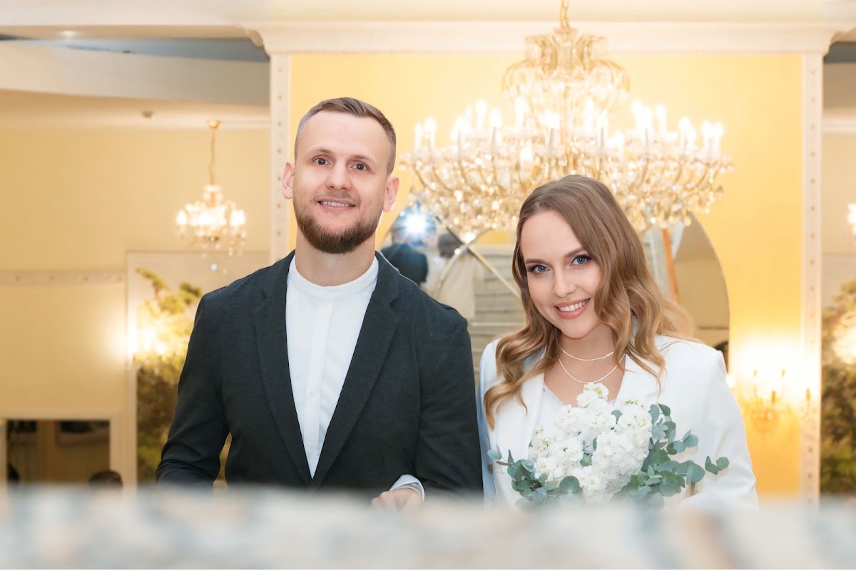 Фотосессия регистрации брака в ЗАГс в г. Королев