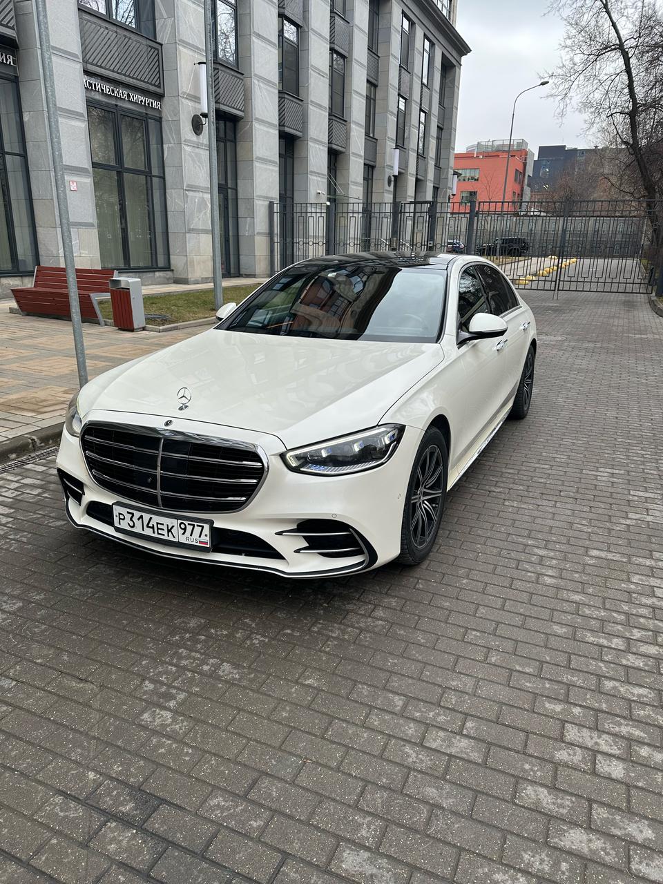 Мерседес w223 LONG гос.N 314