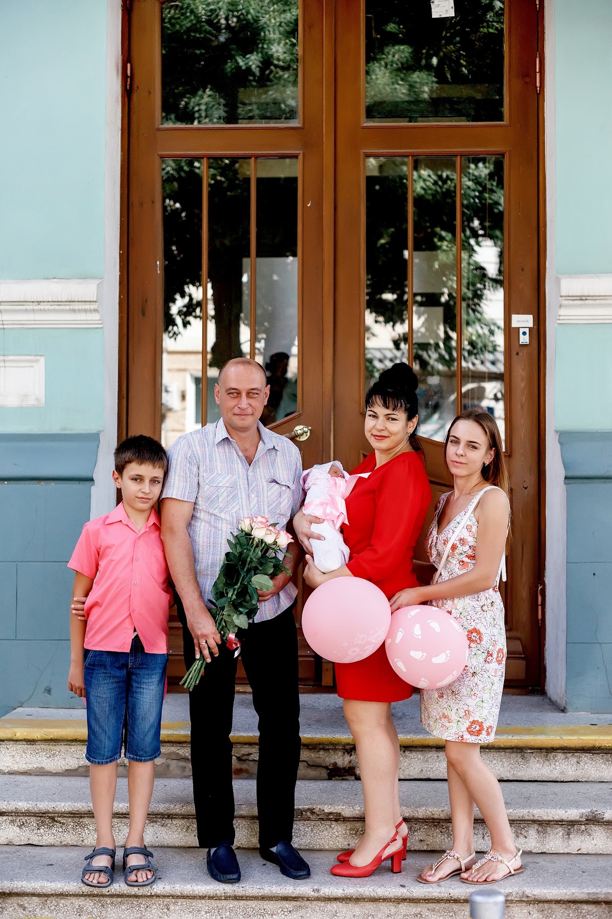 Портфолио: Выписка из роддома