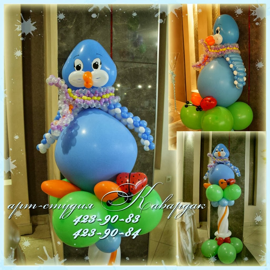 Игрушки, фигуры из воздушных шаров