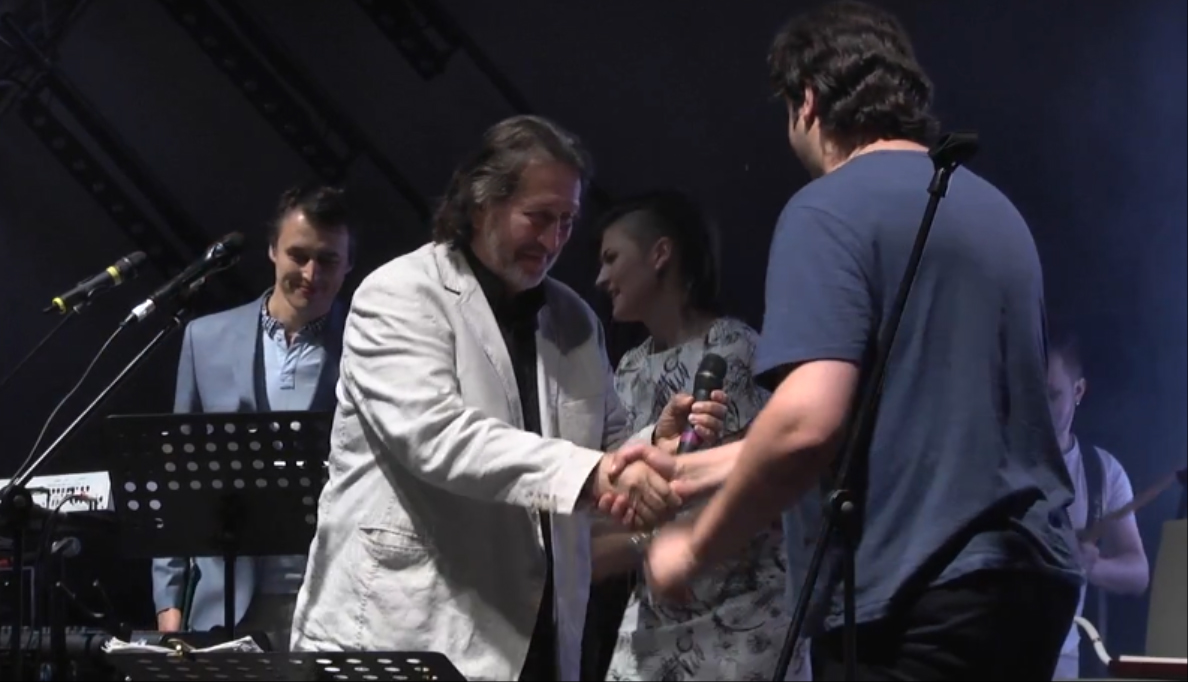 C О. Митяевым в Crocus City Hall, на фестивале PROДОБРО
