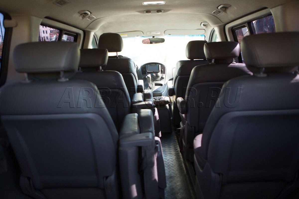 Hyundai Grand Starex белый, 10 мест — кадр 5 из 6