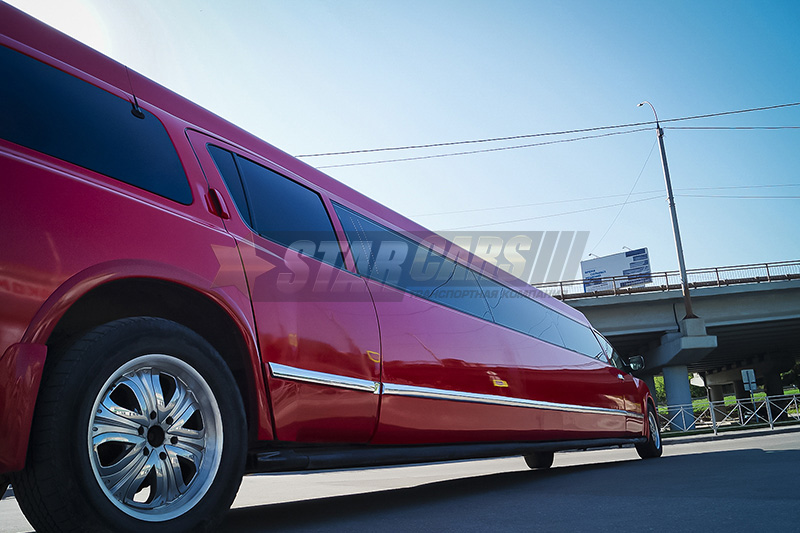 Infiniti QX56 Red (20 мест) — кадр 3 из 11