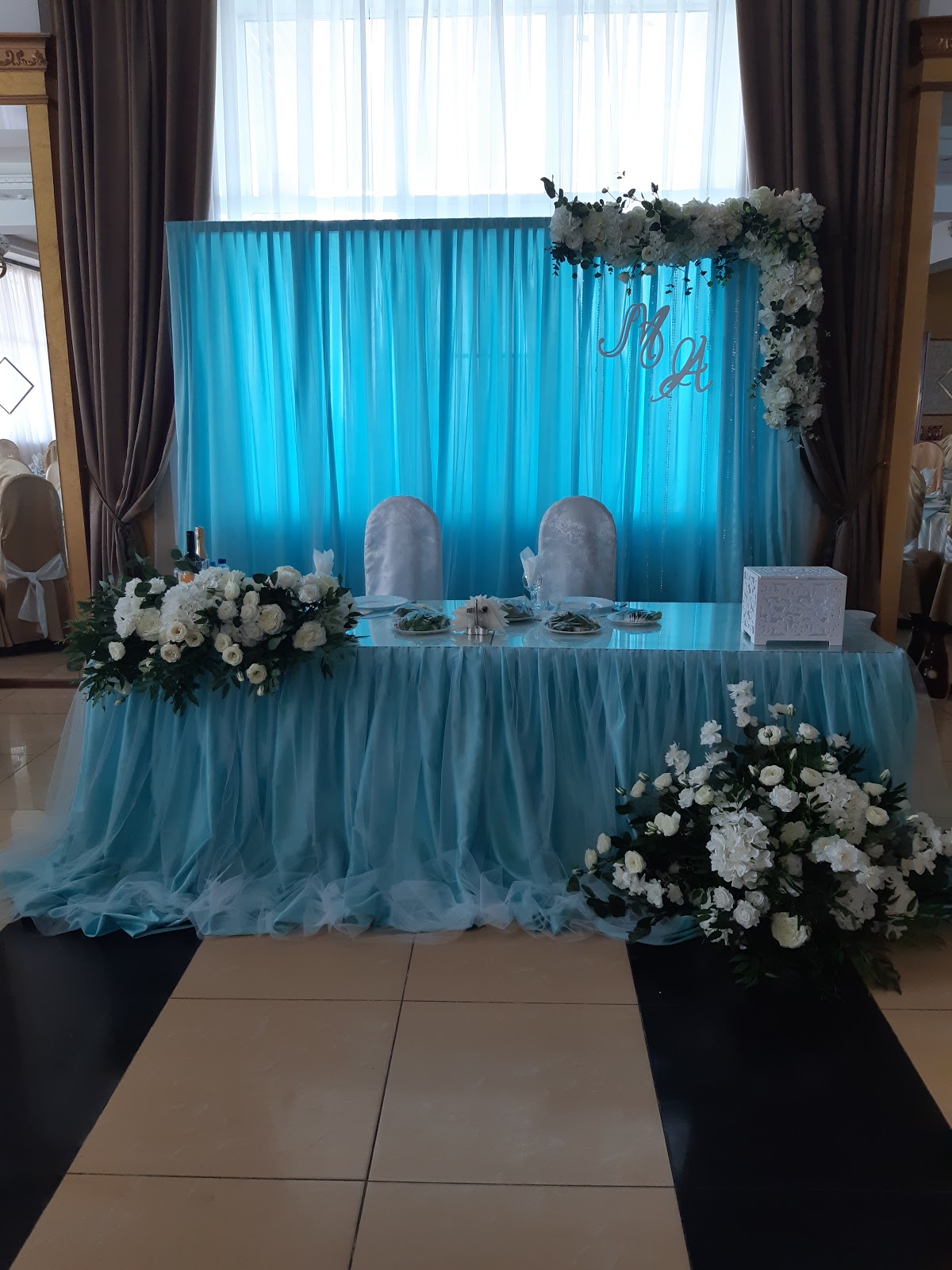 Портфолио: Оформление свадебного зала