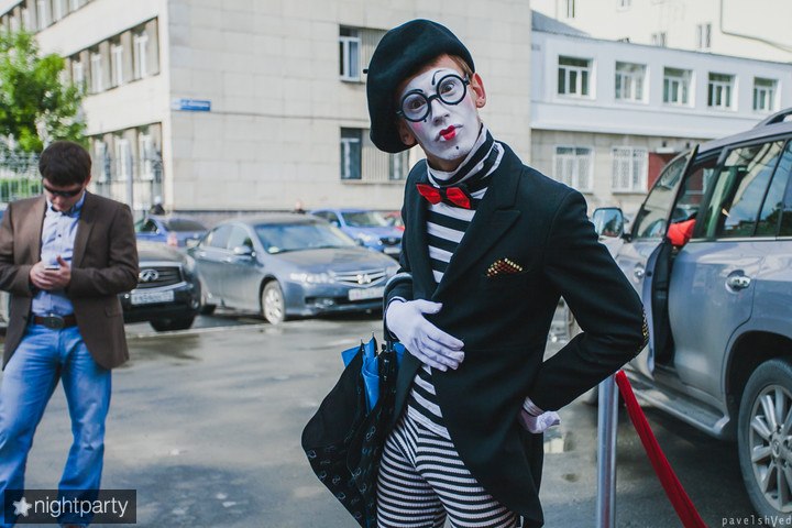 Классический Мим На Вашей Свадьбе