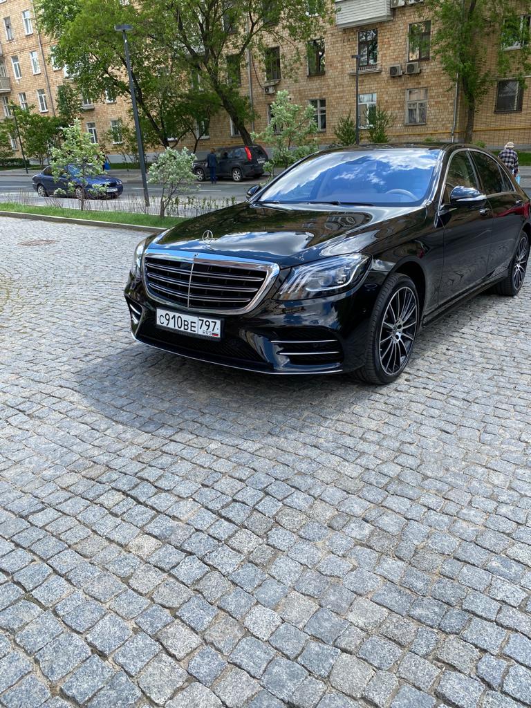 Mercedes-Benz S 222 AMG рестайлинг светлый салон