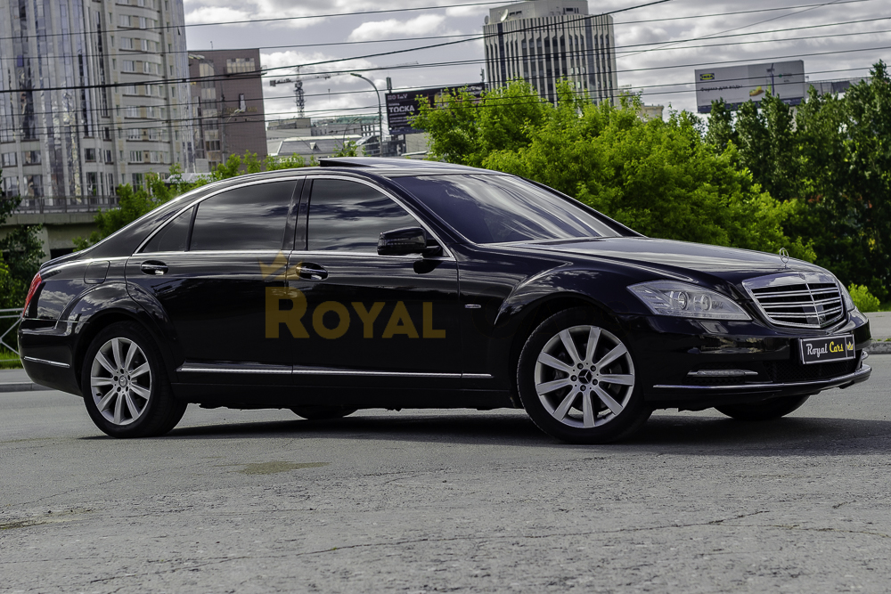 Mercedes-Benz S-class W221 Restyling Черный