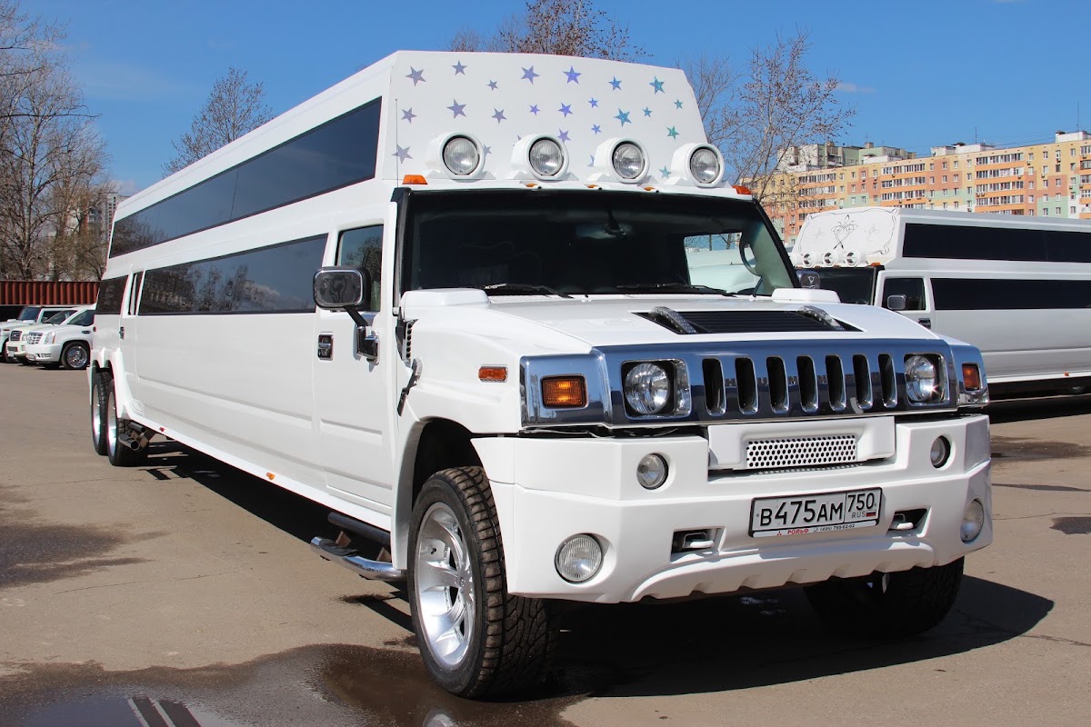 Hummer H2 Mega Bus гос № 475