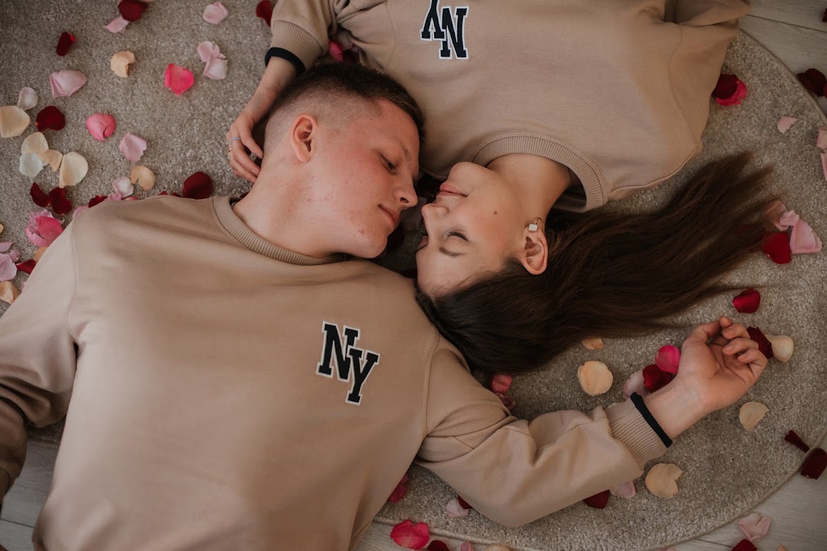 14 февраля фотосессия пары