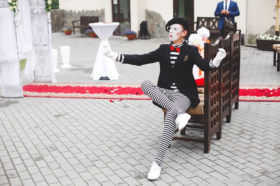 Классический Мим На Вашей Свадьбе