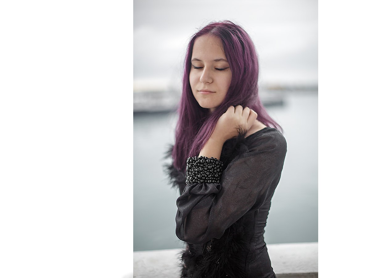 Портрет | Violet & Black