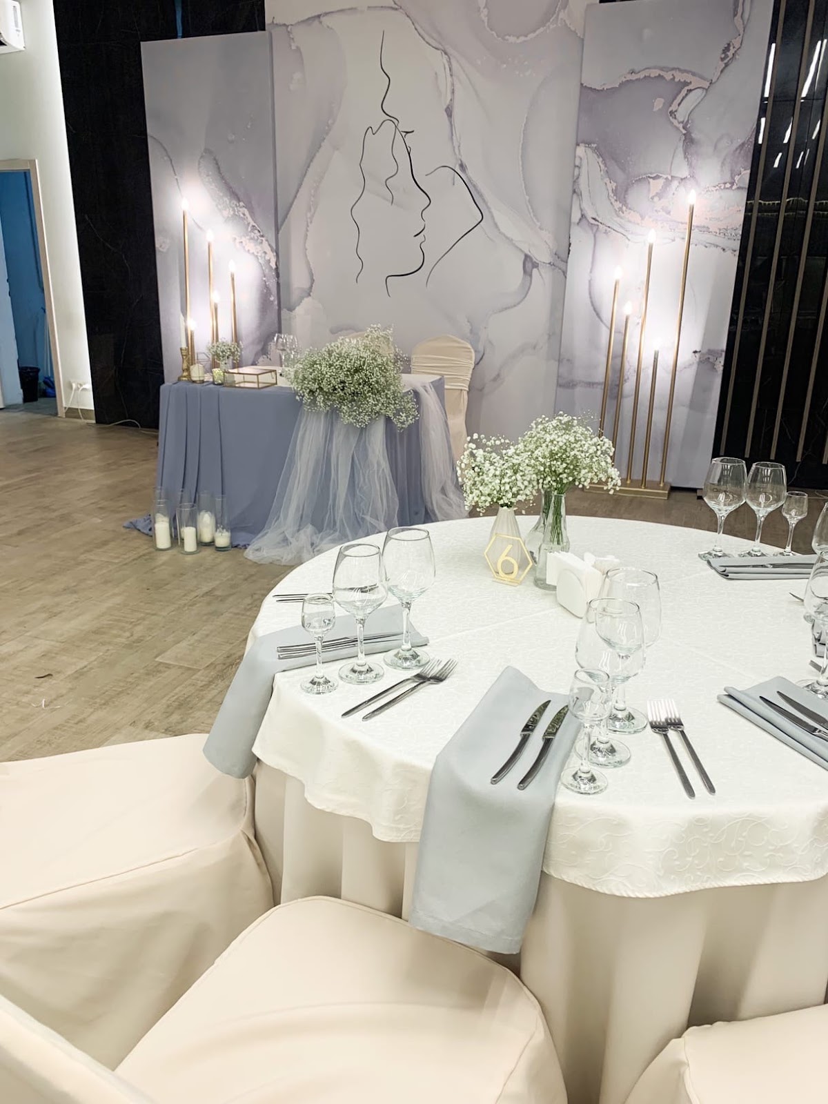 Портфолио: Оформление свадебного зала