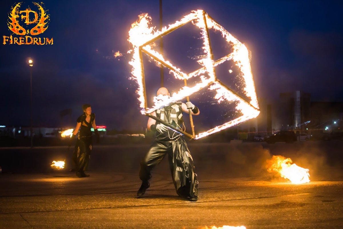 Огненное шоу "FireDrum"
