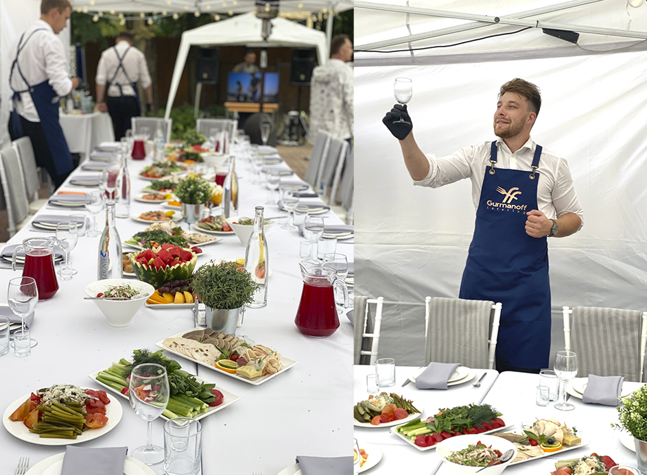 Банкеты от Gurmanoff catering