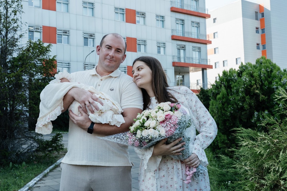 Портфолио: Выписка из роддома