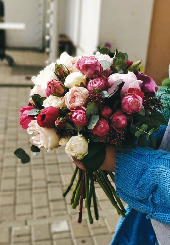 Букеты невесты и живая флористика