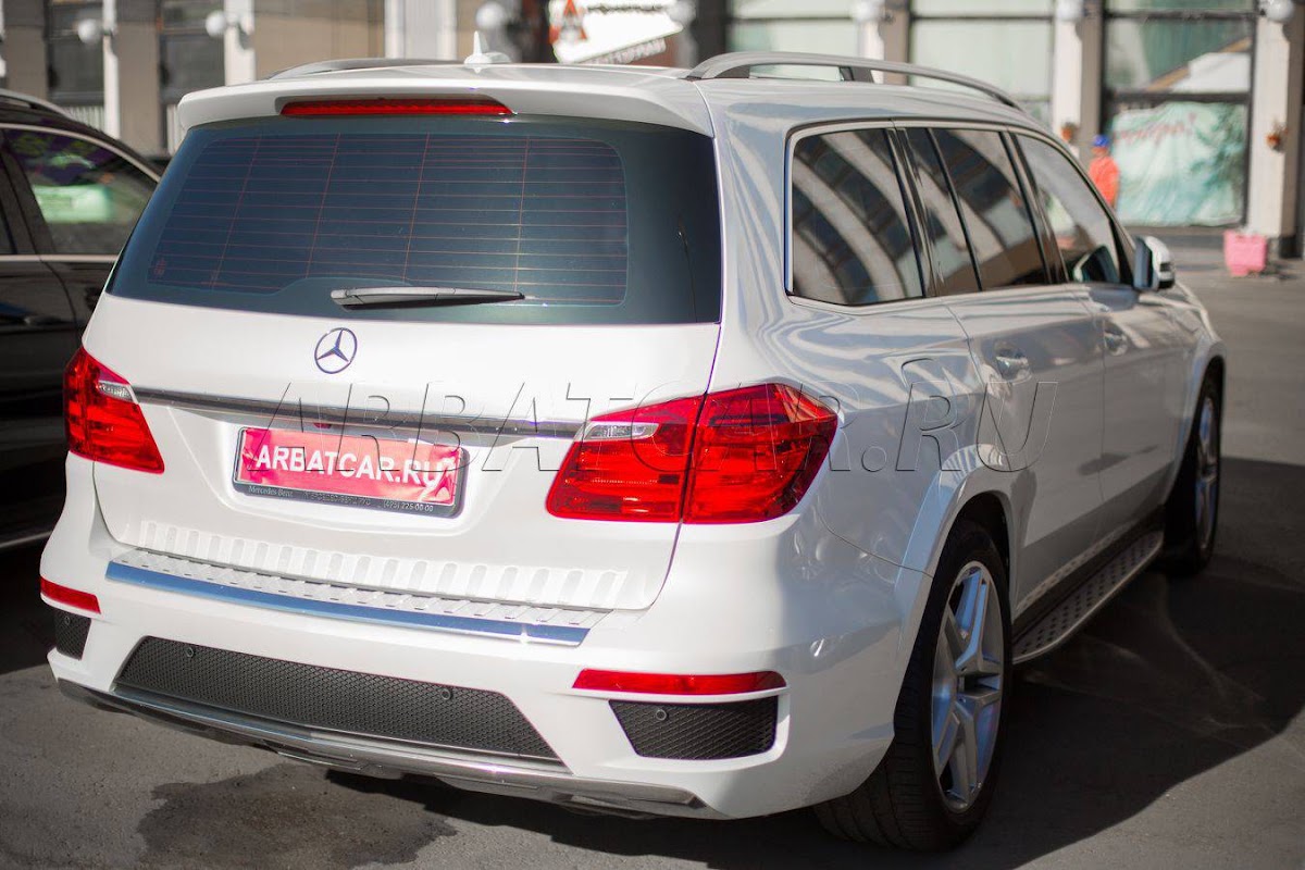 Mercedes GL-class (X166) белый на светлом салоне — кадр 3 из 6