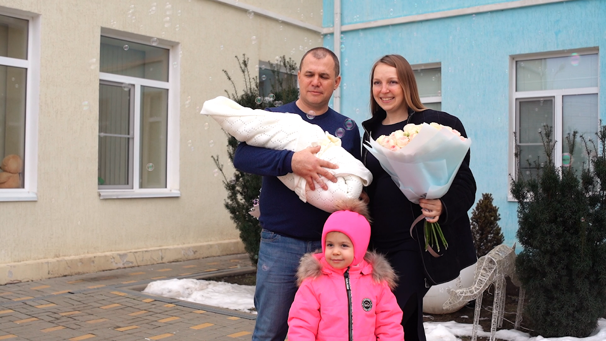 Портфолио: Выписка из роддома