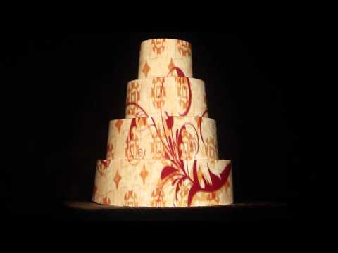 3D Mapping Свадебного Торта