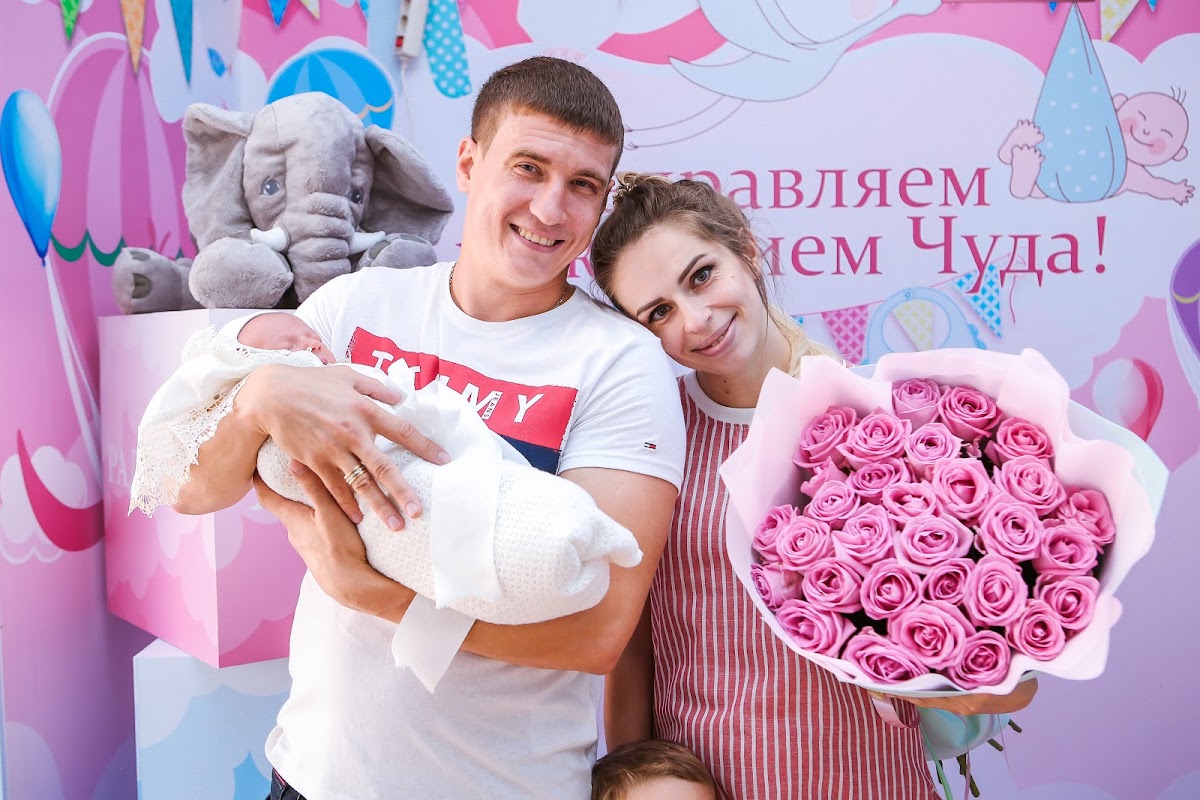 Портфолио: Выписка из роддома