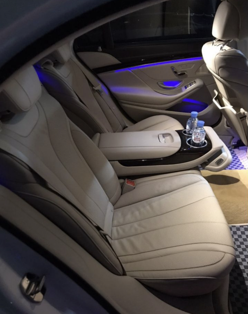 Mercedes-Benz S-Class W222 Long(белый)