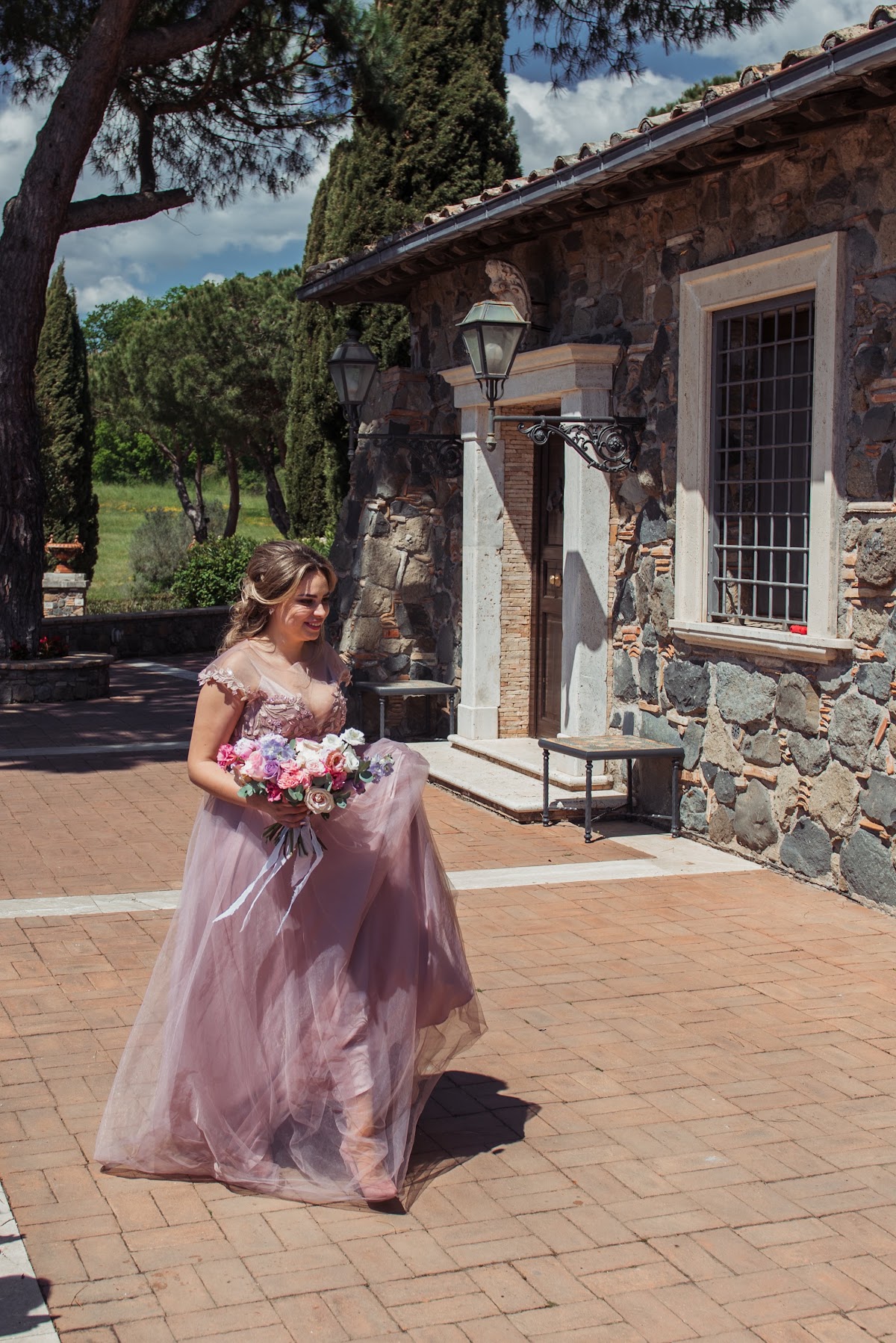 Italy. Wedding day