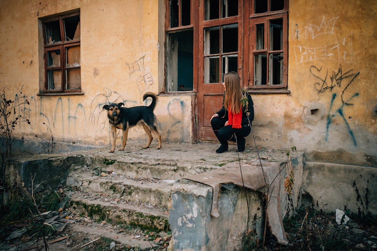 лиричная фотосессия в ноябре