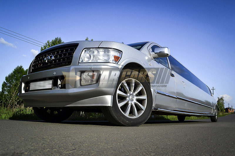 Infiniti QX56 Silver (20 мест)