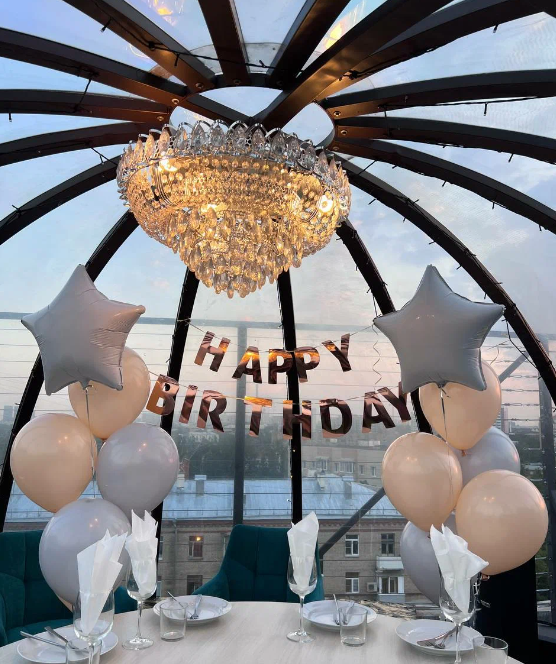 Купольные беседки RoofTop — День рождения