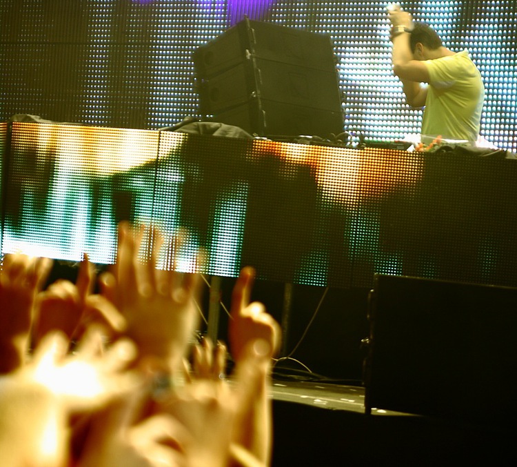 DJ Tiesto в Москве