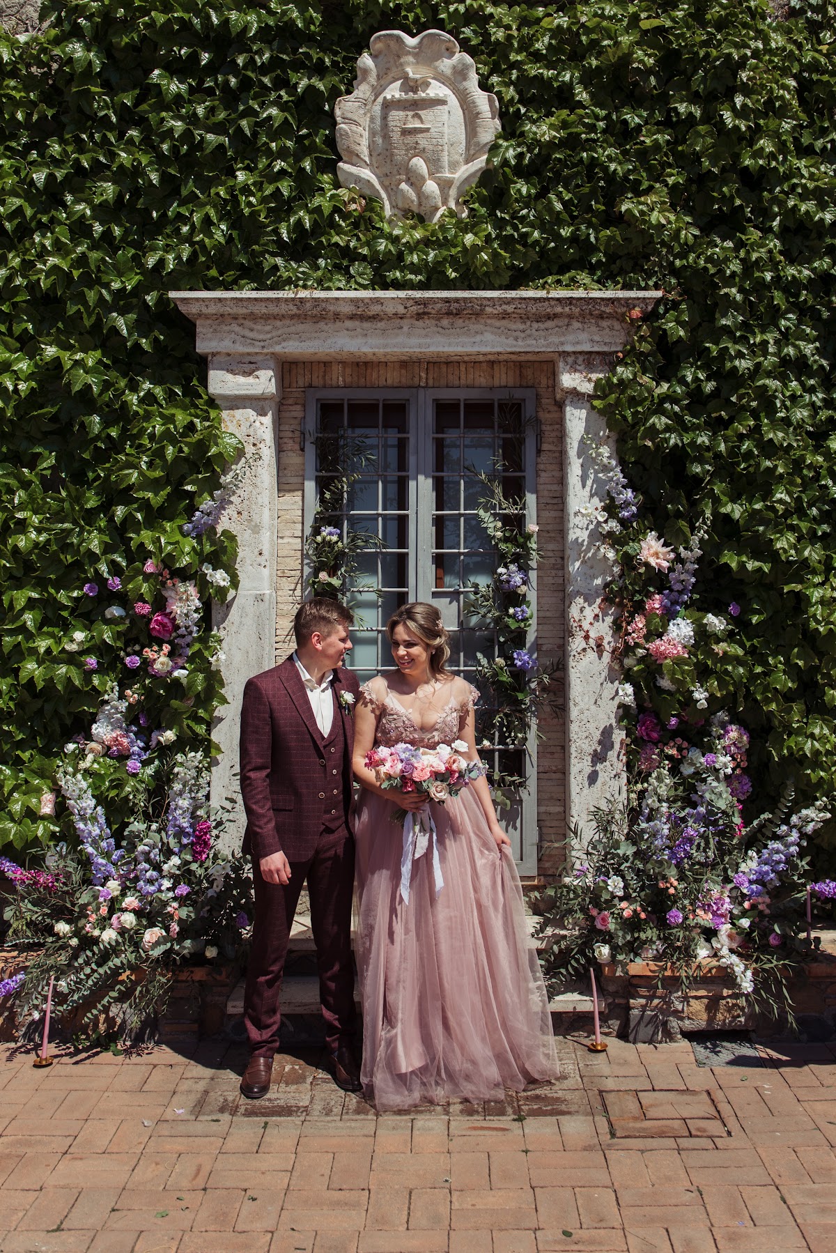 Italy. Wedding day